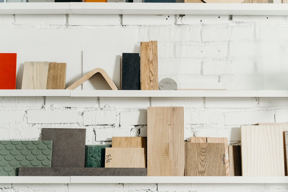Modern wood furniture showroom displaying various bespoke pieces